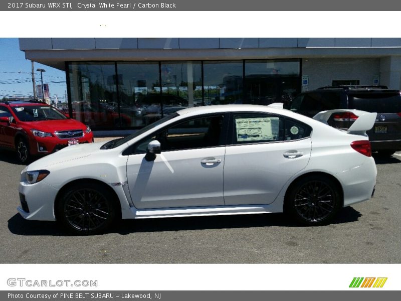  2017 WRX STI Crystal White Pearl