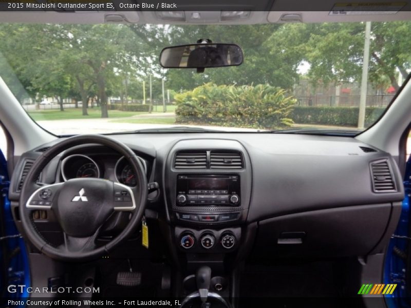 Dashboard of 2015 Outlander Sport ES