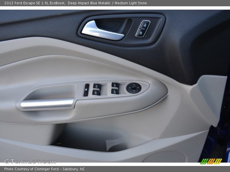 Deep Impact Blue Metallic / Medium Light Stone 2013 Ford Escape SE 1.6L EcoBoost