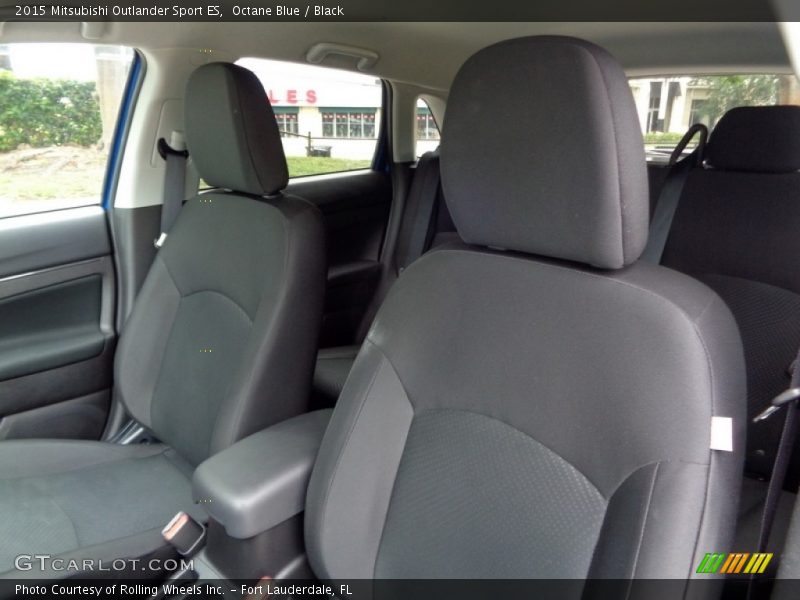 Octane Blue / Black 2015 Mitsubishi Outlander Sport ES