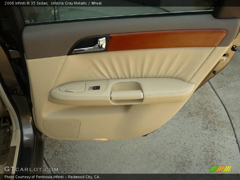 Umbria Gray Metallic / Wheat 2006 Infiniti M 35 Sedan