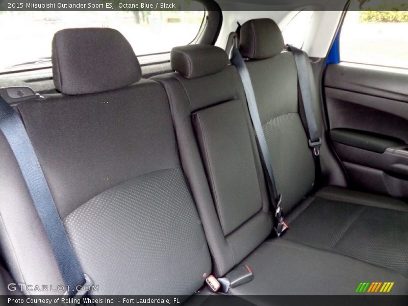 Octane Blue / Black 2015 Mitsubishi Outlander Sport ES