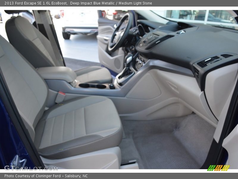 Deep Impact Blue Metallic / Medium Light Stone 2013 Ford Escape SE 1.6L EcoBoost