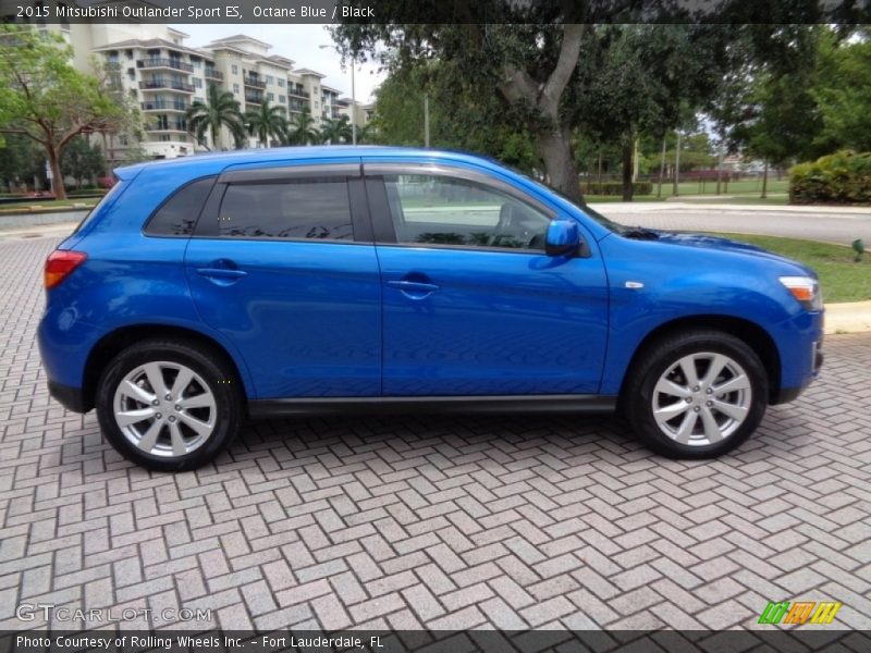 Octane Blue / Black 2015 Mitsubishi Outlander Sport ES