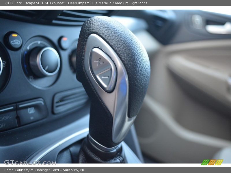 Deep Impact Blue Metallic / Medium Light Stone 2013 Ford Escape SE 1.6L EcoBoost