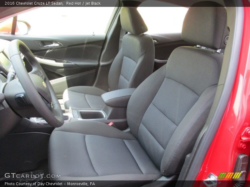 Red Hot / Jet Black 2016 Chevrolet Cruze LT Sedan
