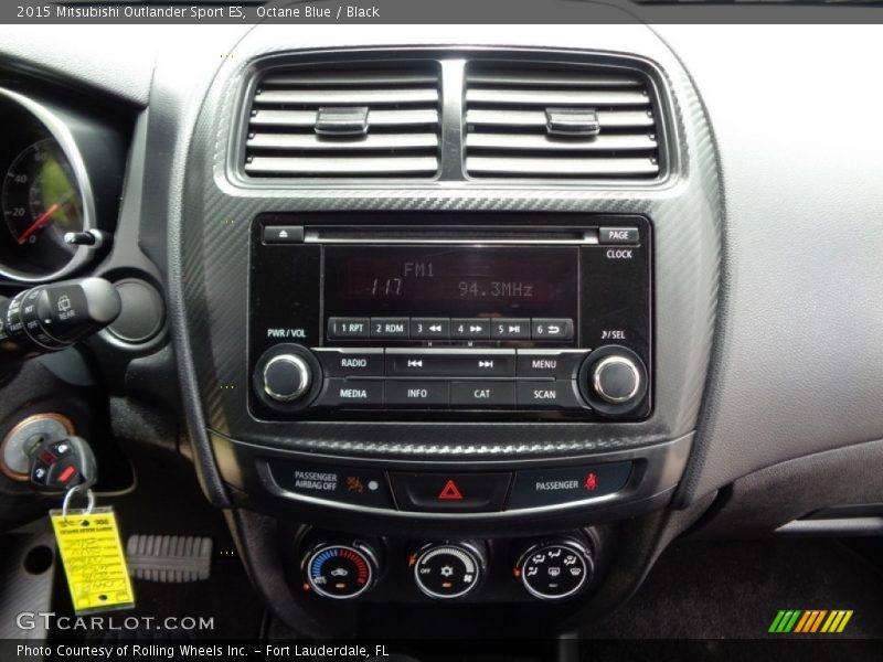 Octane Blue / Black 2015 Mitsubishi Outlander Sport ES