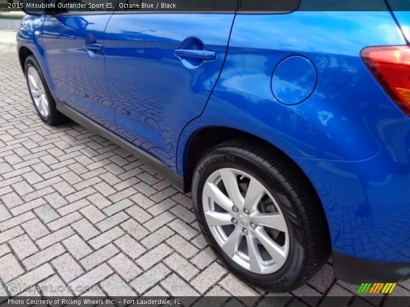 Octane Blue / Black 2015 Mitsubishi Outlander Sport ES