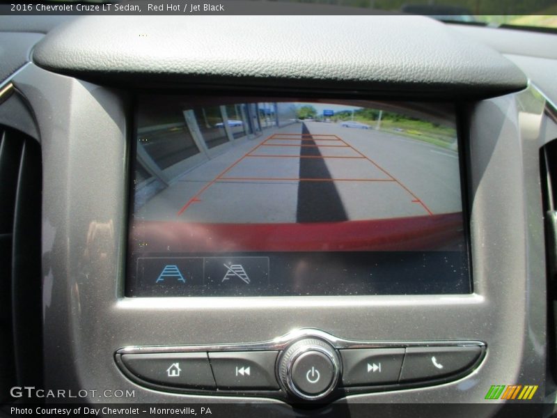 Red Hot / Jet Black 2016 Chevrolet Cruze LT Sedan