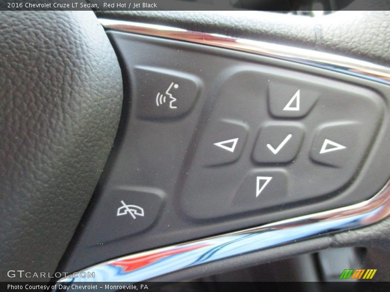 Red Hot / Jet Black 2016 Chevrolet Cruze LT Sedan