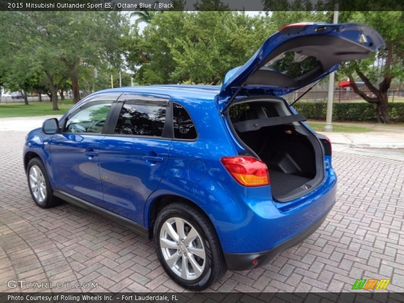 Octane Blue / Black 2015 Mitsubishi Outlander Sport ES