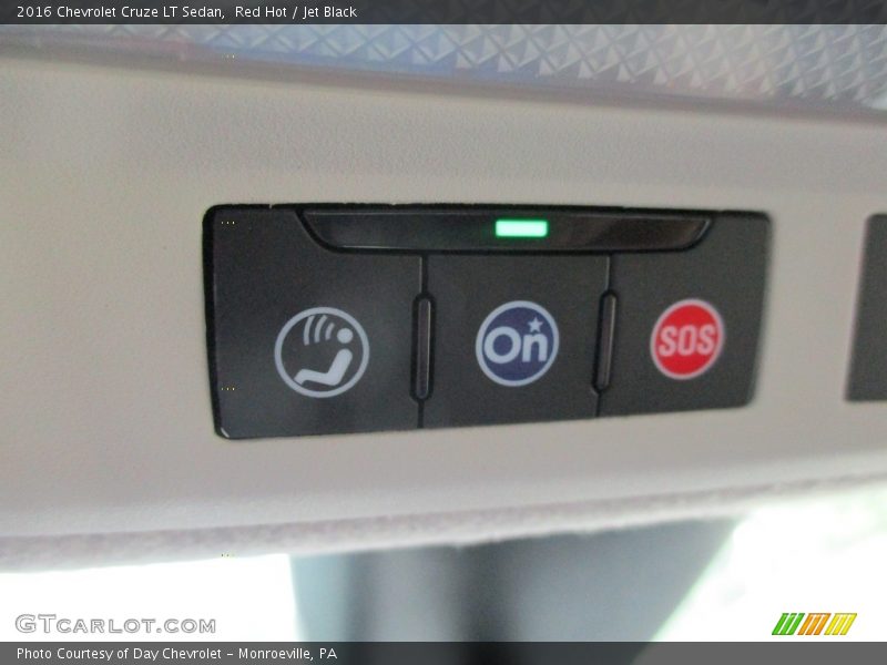 Red Hot / Jet Black 2016 Chevrolet Cruze LT Sedan