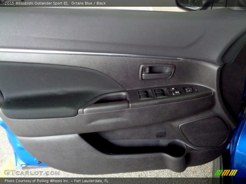 Octane Blue / Black 2015 Mitsubishi Outlander Sport ES