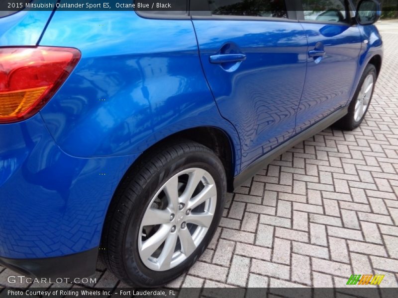 Octane Blue / Black 2015 Mitsubishi Outlander Sport ES