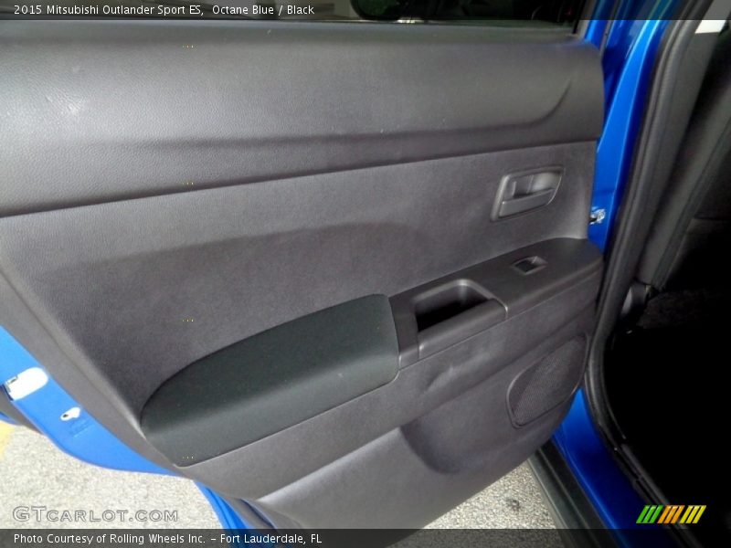 Octane Blue / Black 2015 Mitsubishi Outlander Sport ES