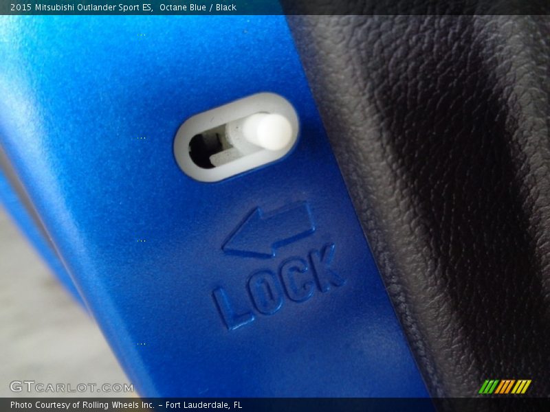 Octane Blue / Black 2015 Mitsubishi Outlander Sport ES