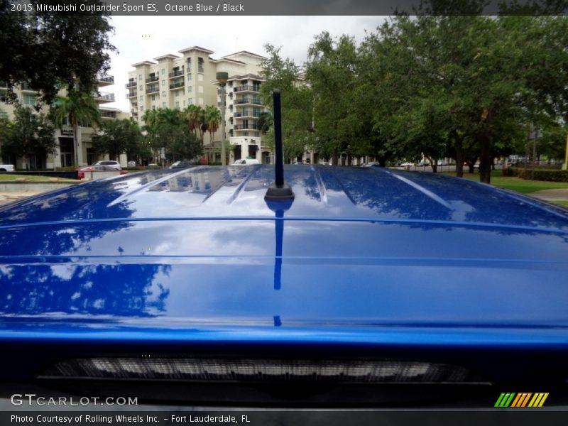 Octane Blue / Black 2015 Mitsubishi Outlander Sport ES