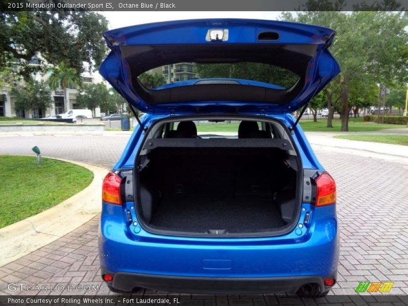 Octane Blue / Black 2015 Mitsubishi Outlander Sport ES
