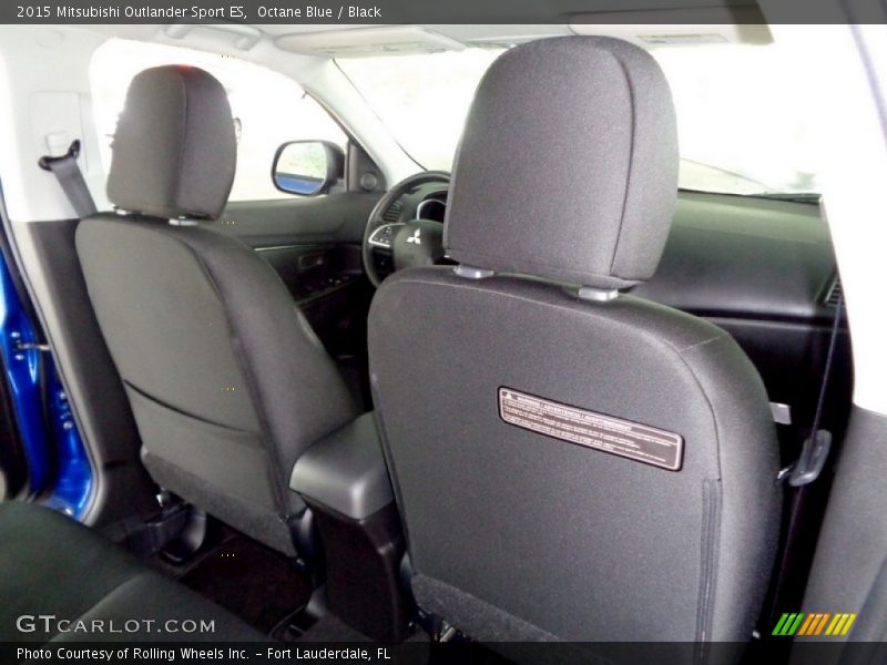 Octane Blue / Black 2015 Mitsubishi Outlander Sport ES