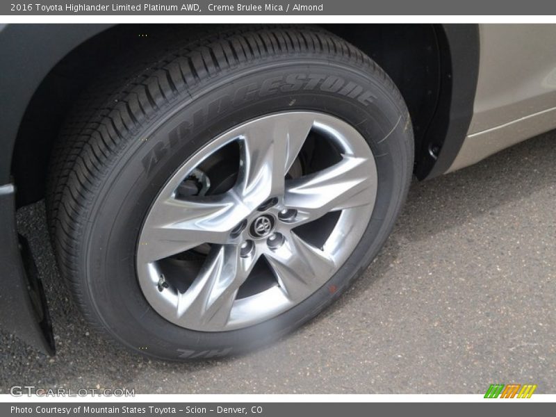 Creme Brulee Mica / Almond 2016 Toyota Highlander Limited Platinum AWD
