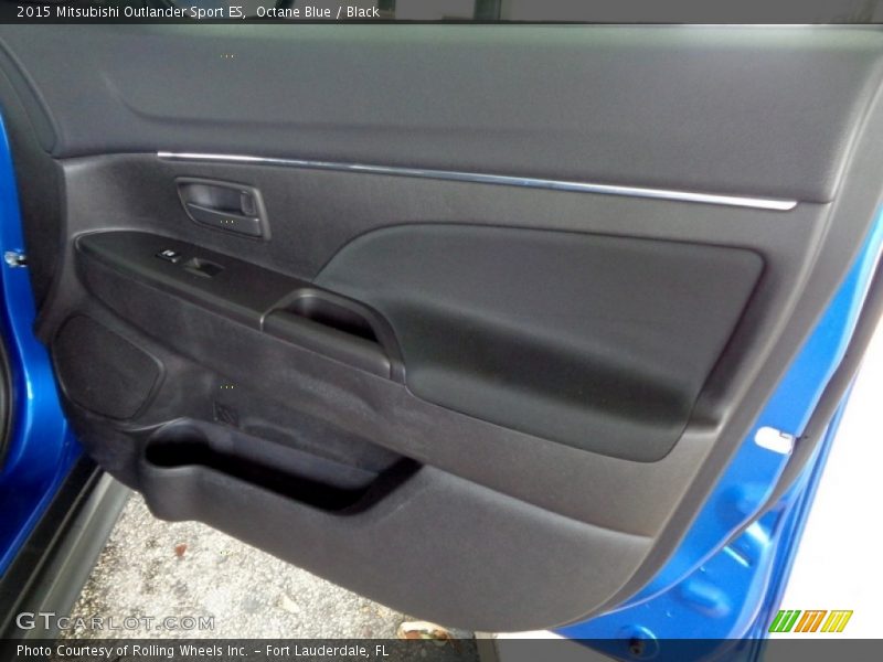 Octane Blue / Black 2015 Mitsubishi Outlander Sport ES