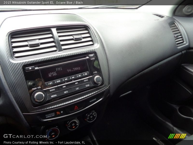 Octane Blue / Black 2015 Mitsubishi Outlander Sport ES