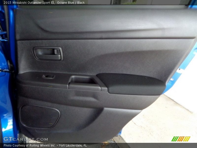 Octane Blue / Black 2015 Mitsubishi Outlander Sport ES