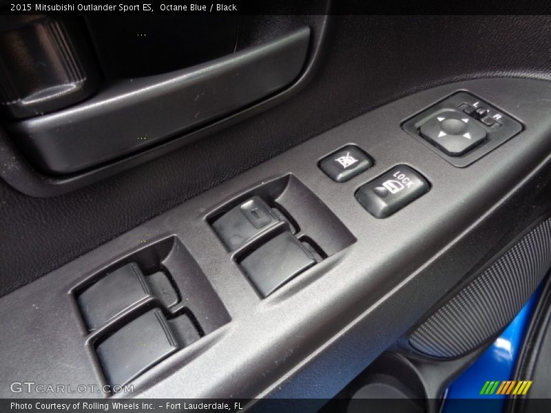 Octane Blue / Black 2015 Mitsubishi Outlander Sport ES