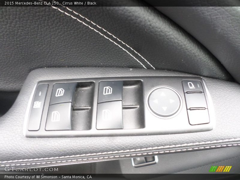 Cirrus White / Black 2015 Mercedes-Benz CLA 250