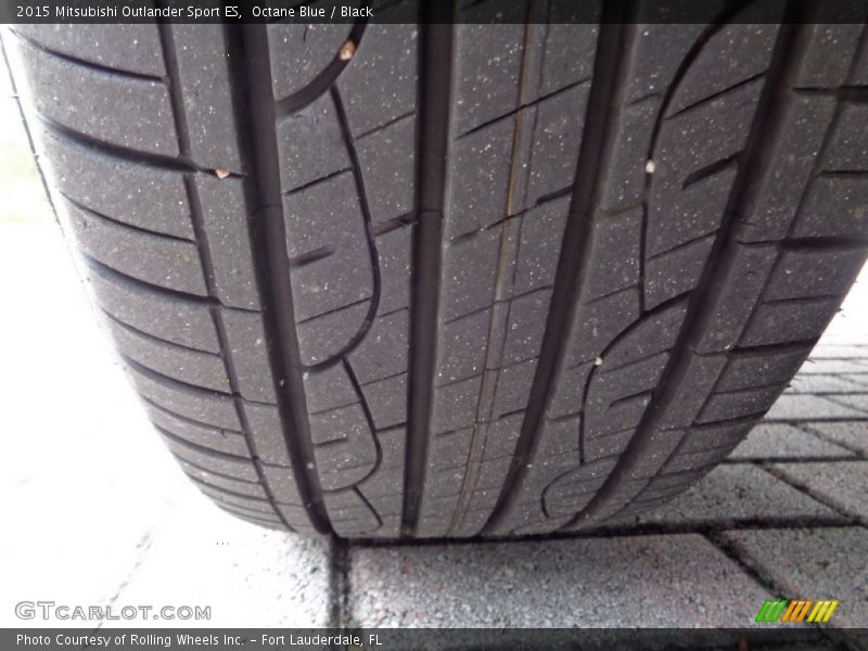 Octane Blue / Black 2015 Mitsubishi Outlander Sport ES