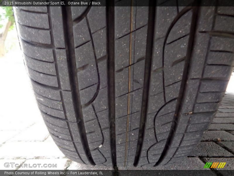 Octane Blue / Black 2015 Mitsubishi Outlander Sport ES