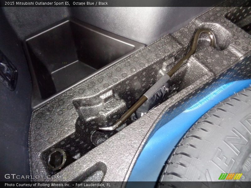 Octane Blue / Black 2015 Mitsubishi Outlander Sport ES