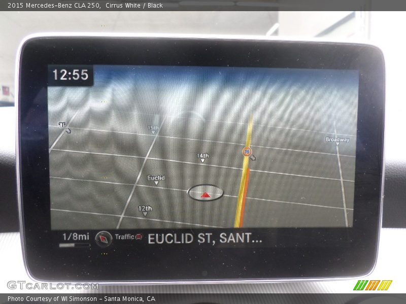 Cirrus White / Black 2015 Mercedes-Benz CLA 250