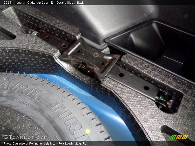 Octane Blue / Black 2015 Mitsubishi Outlander Sport ES