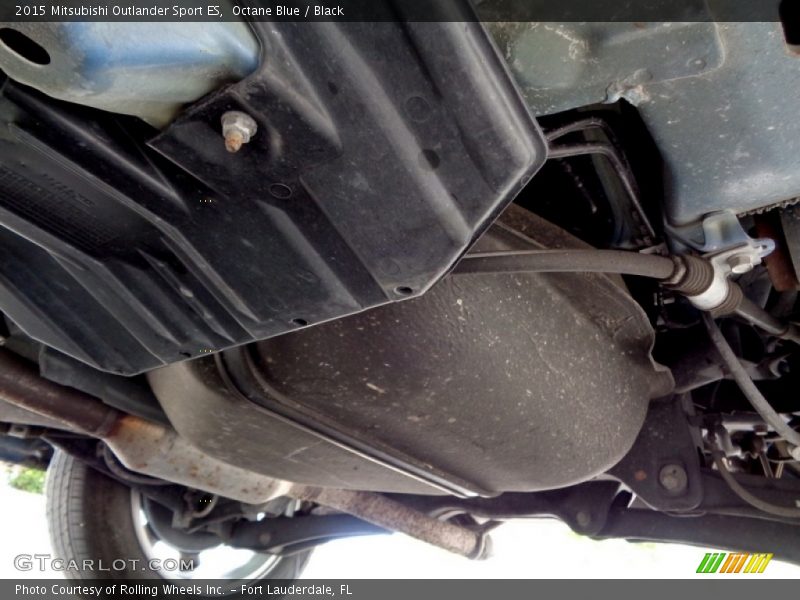 Undercarriage of 2015 Outlander Sport ES