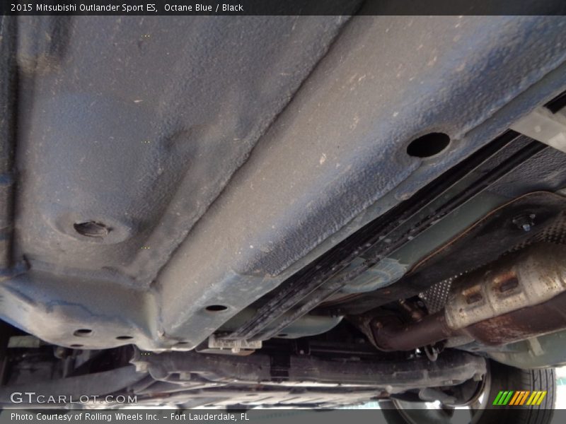 Undercarriage of 2015 Outlander Sport ES