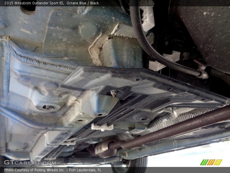 Undercarriage of 2015 Outlander Sport ES