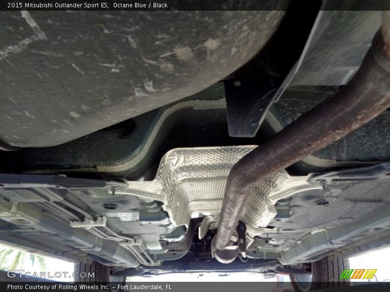 Undercarriage of 2015 Outlander Sport ES