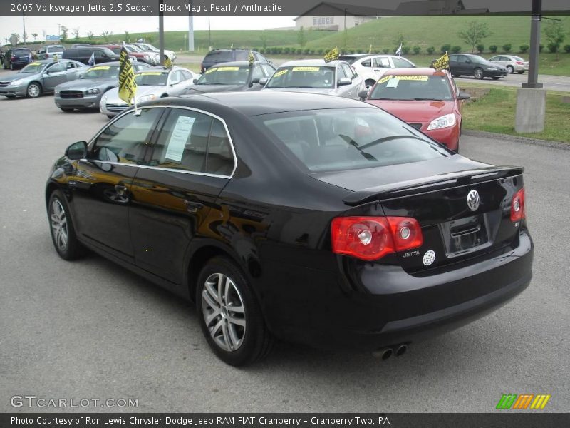 Black Magic Pearl / Anthracite 2005 Volkswagen Jetta 2.5 Sedan