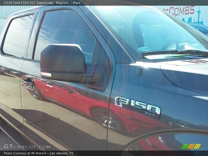 Magnetic / Black 2016 Ford F150 XLT SuperCrew