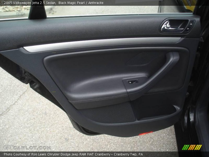 Black Magic Pearl / Anthracite 2005 Volkswagen Jetta 2.5 Sedan