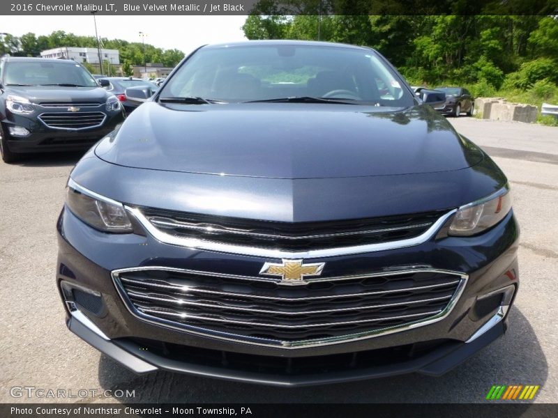 Blue Velvet Metallic / Jet Black 2016 Chevrolet Malibu LT