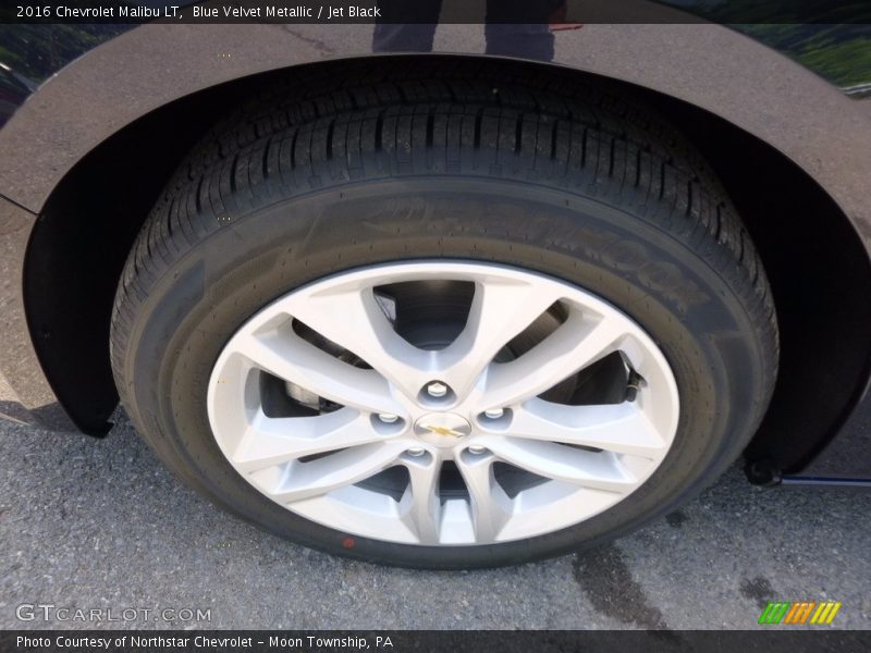 Blue Velvet Metallic / Jet Black 2016 Chevrolet Malibu LT