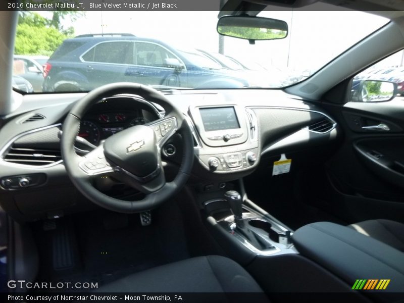 Blue Velvet Metallic / Jet Black 2016 Chevrolet Malibu LT