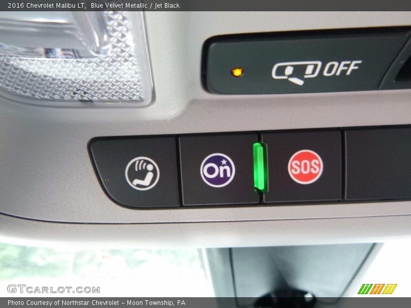 Blue Velvet Metallic / Jet Black 2016 Chevrolet Malibu LT