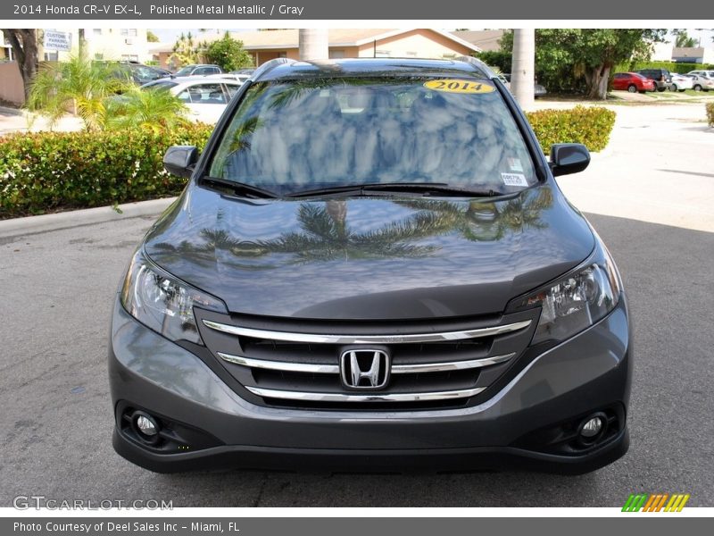 Polished Metal Metallic / Gray 2014 Honda CR-V EX-L