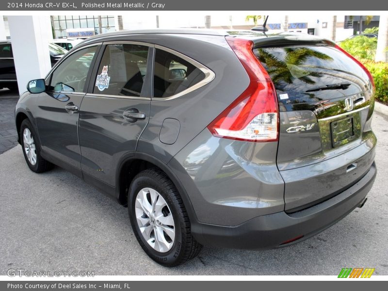 Polished Metal Metallic / Gray 2014 Honda CR-V EX-L