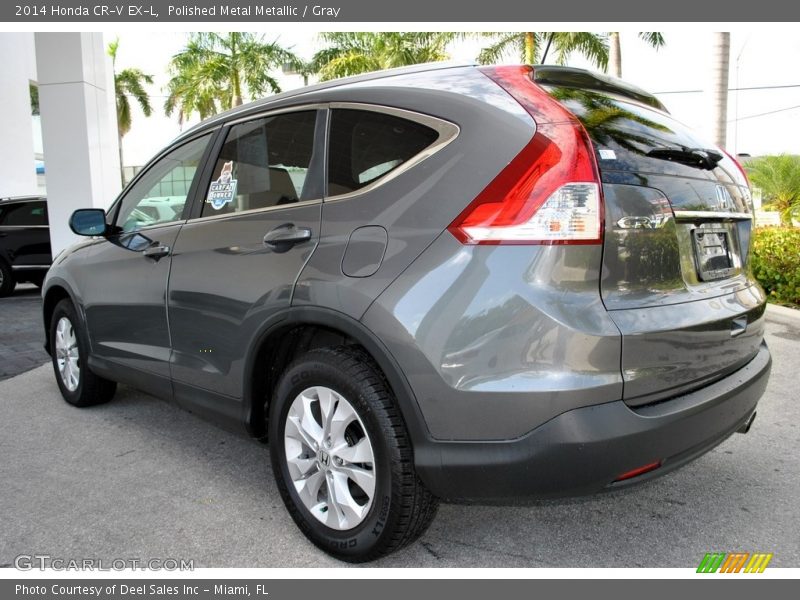 Polished Metal Metallic / Gray 2014 Honda CR-V EX-L