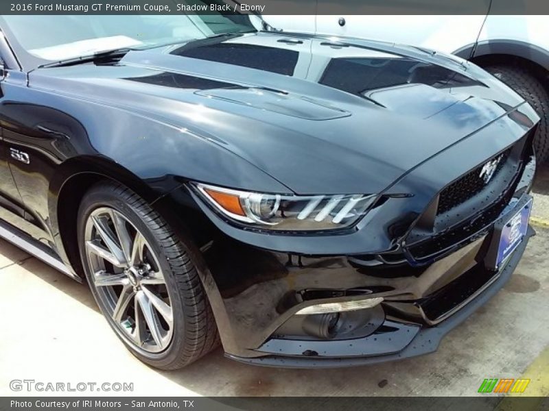 Shadow Black / Ebony 2016 Ford Mustang GT Premium Coupe