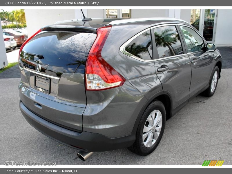 Polished Metal Metallic / Gray 2014 Honda CR-V EX-L